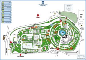 نقشه نمایشگاه بین المللی