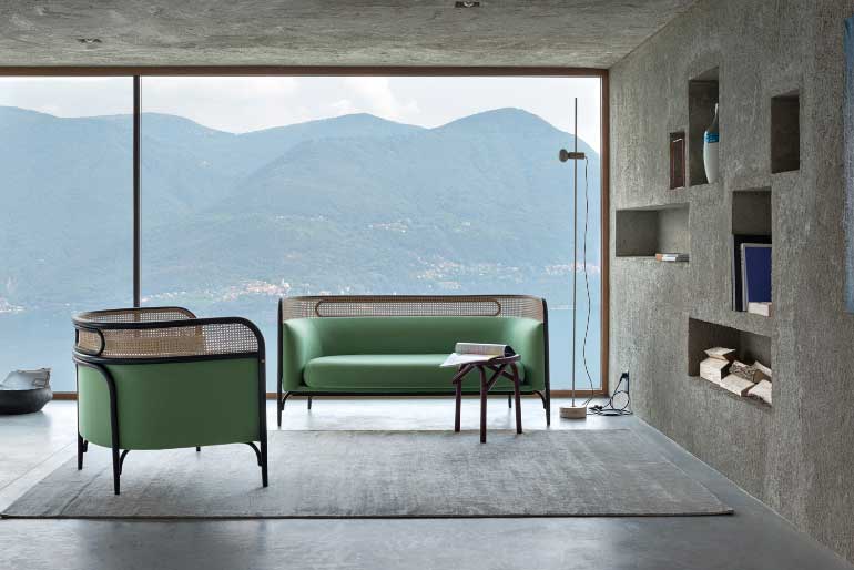 1 GTV TARGA sofa Maison Objet Gam Fratesi 1 - طراحی دکوراسیون داخلی و نما