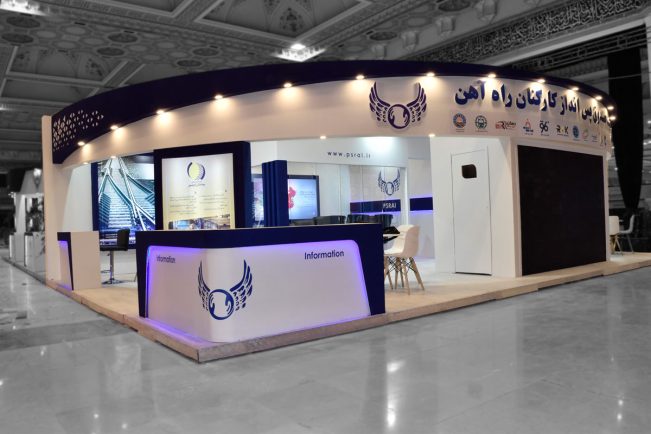 غرفه صندوق راه آهن — نمایشگاه لجستیک ۱۴۰۰