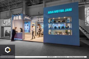 غرفه شرکت آریا موتور جم