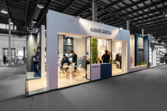 غرفه شرکت آونگ زمان